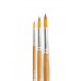 KCK PREMIUM NYLON LONG HANDLE ARTIST BRUSH - BR LH05